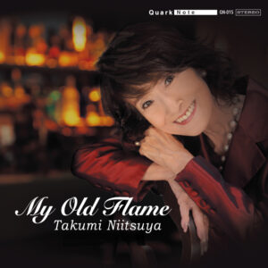 新津谷匠と荒武裕一朗によるジャズ・ヴォーカル作品『QN-015』のアルバムジャケット